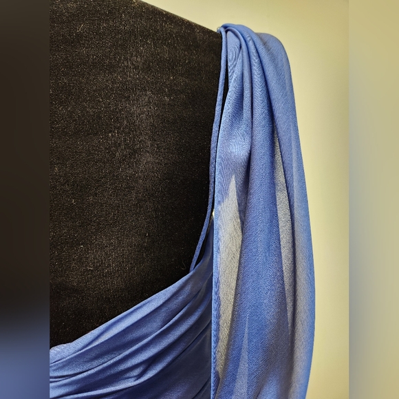 Jim Hjelm Blue Gown - Picture 9 of 12